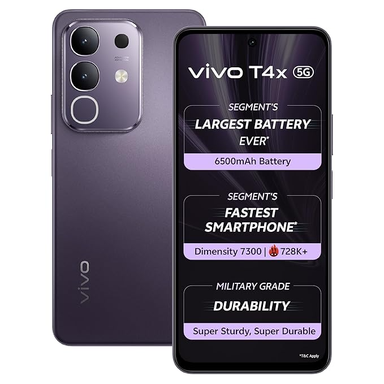 VIVO T4x (Pronto Purple, 6GB + 128GB)  - Keshari Vision