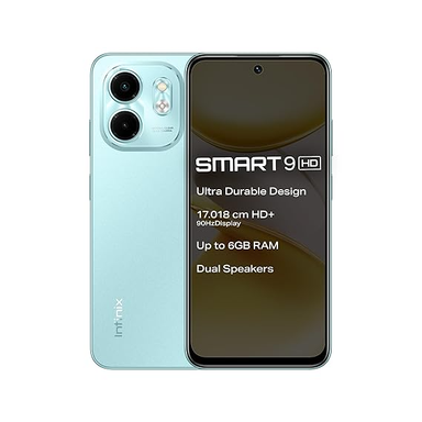 Infinix Smart 9 Smartphone | 6.6″ HD+ Display | 4GB RAM | 64GB Storage | 5000mAh Battery