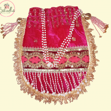 Bahudha pink handbag