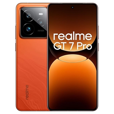 realme GT 7 Pro (Mars Orange,16GB+512GB) |India's First Snapdragon 8 Elite Processor | 3X Periscope Flagship Camera| RealWorld Eco² OLED Plus Display