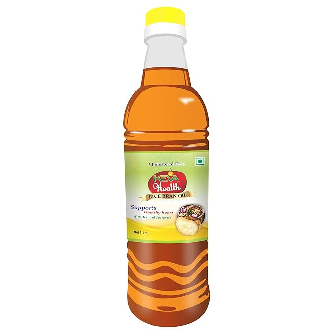 Keva health rice bran oil 1 liter pack