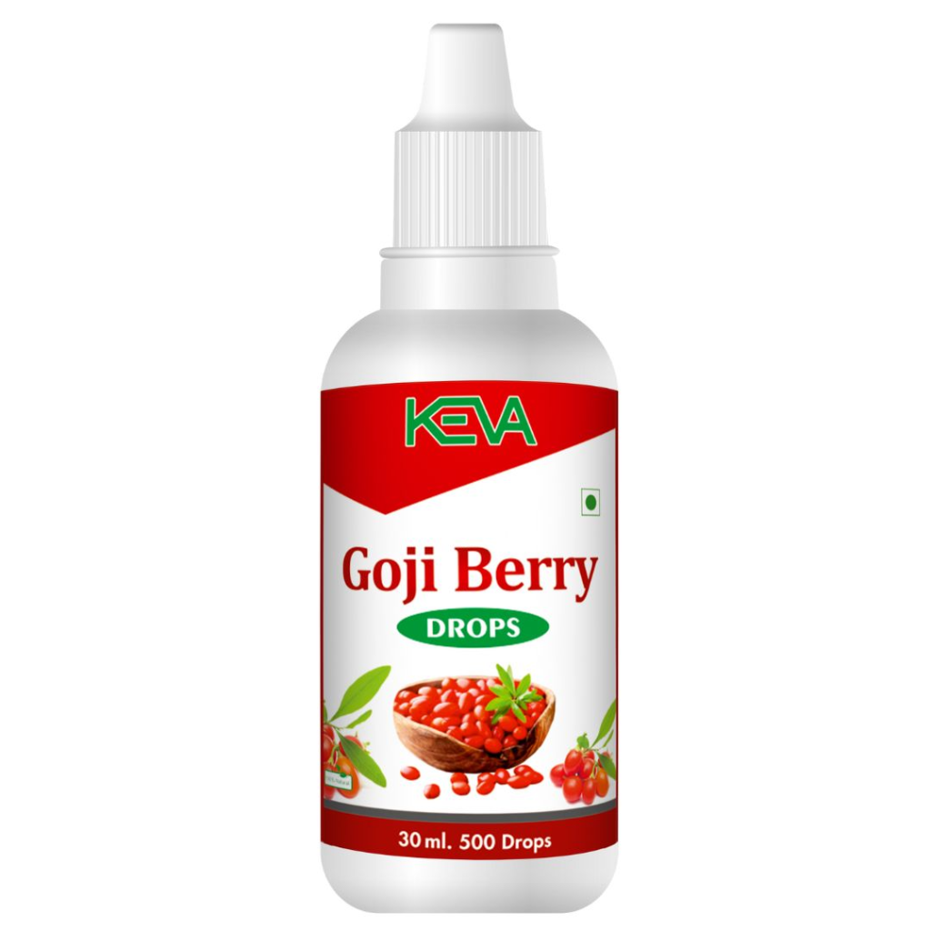 KEVA Goji Berry Drops – Natural Antioxidant & Immunity Support Formula (30 ml)