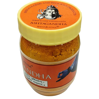 SHIVARATNA Original Chandan and Keshar Ashtagandha Tilak - 300 Grams (Medium Size)